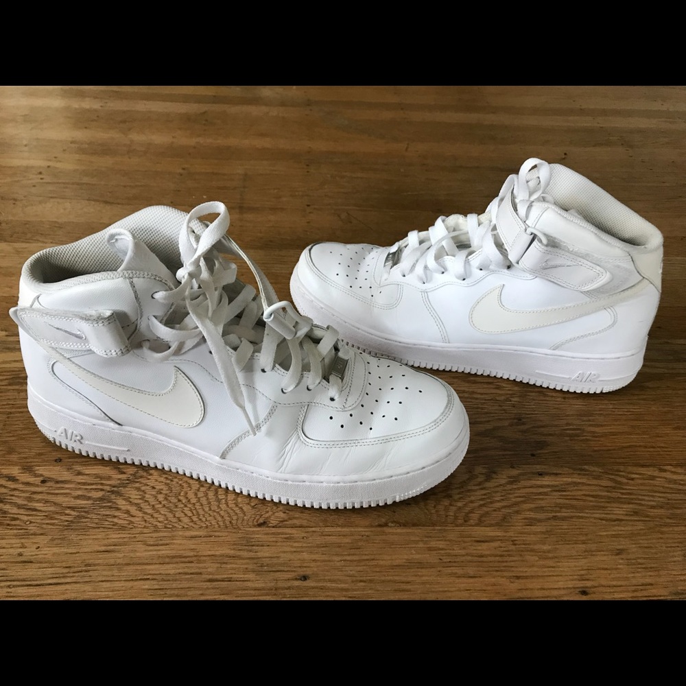 Nike Men's Air Force 1 high top Sneakers Size 13